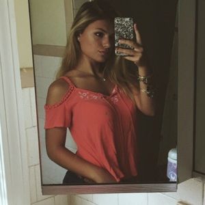Open Shoulder Summer Top